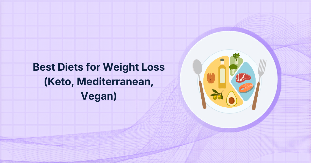 Best Diets for Weight Loss (Keto, Mediterranean, Vegan)