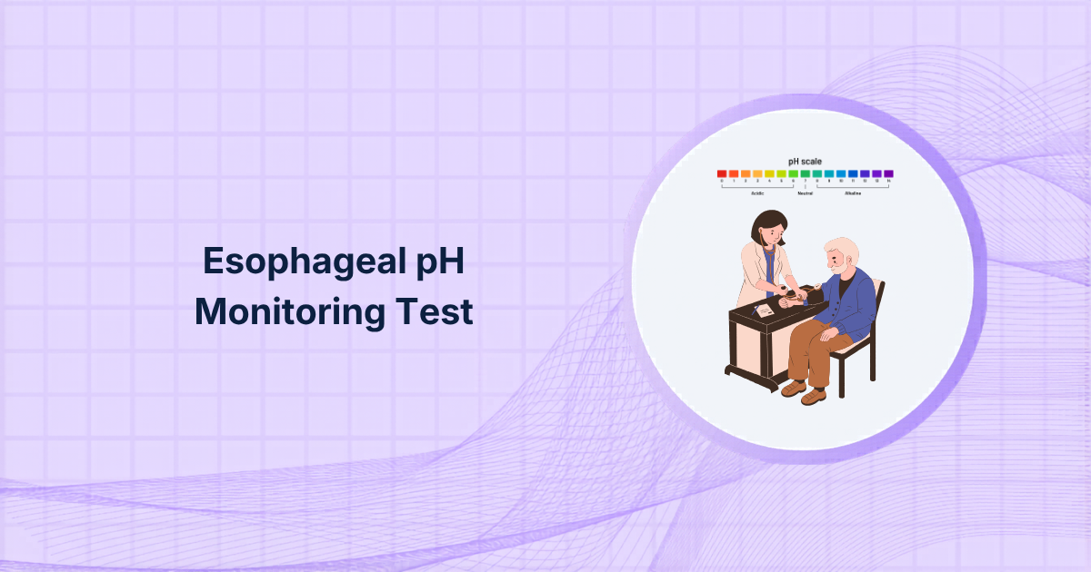Esophageal pH Monitoring Test