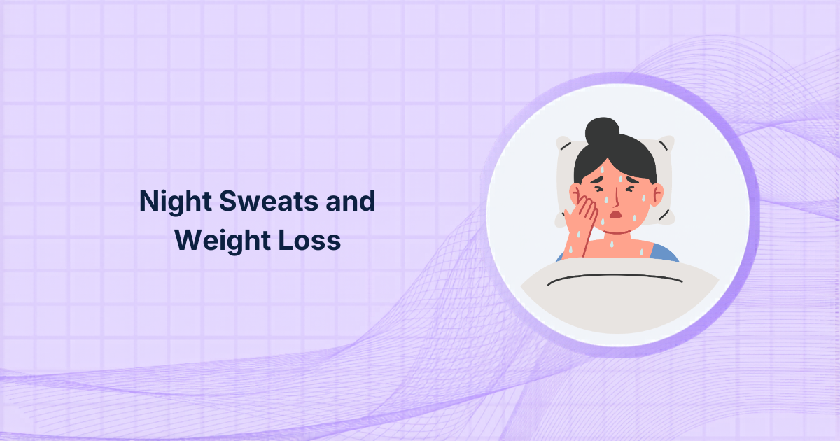 Night Sweats and Weight Loss